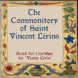 Commonitory of Saint Vincent Lerins cover