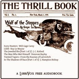 Thrill Book Vol. I No. 1, March 1, 1919 cover