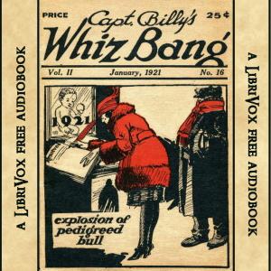 Captain Billy's Whiz Bang, Vol. 2. No. 16, January, 1921 cover