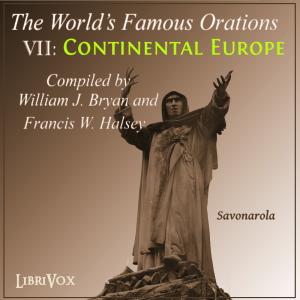World’s Famous Orations, Vol. VII: Continental Europe cover