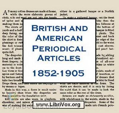 British & American Periodical Articles 1852-1905 cover