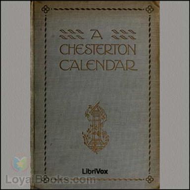 A Chesterton Calendar cover