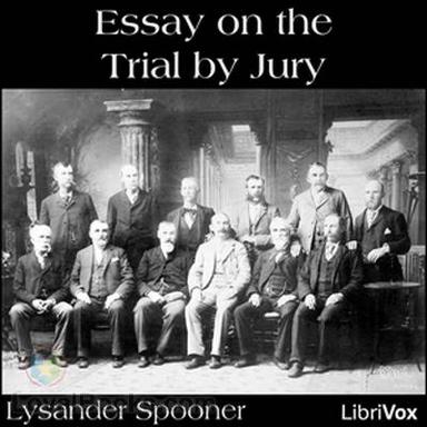 Essay on the Trial by Jury cover