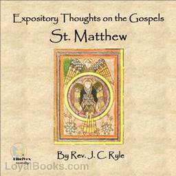 Expository Thoughts on the Gospels - St. Matthew  by J. C. Ryle cover