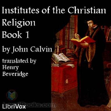 Institutes of the Christian Religion cover
