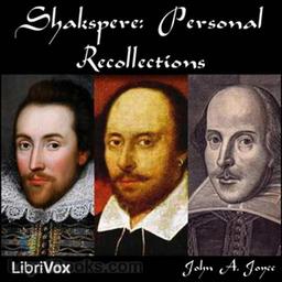 Shakspere: Personal Recollections cover