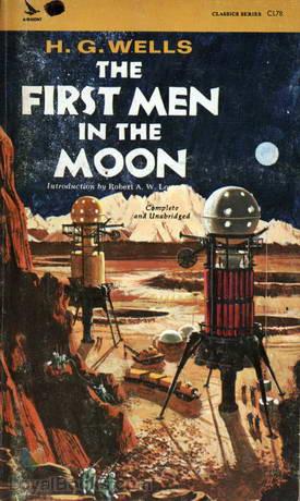 The First Men in the Moon cover