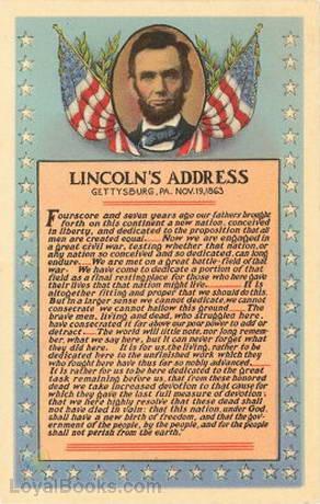 The Gettysburg Address cover