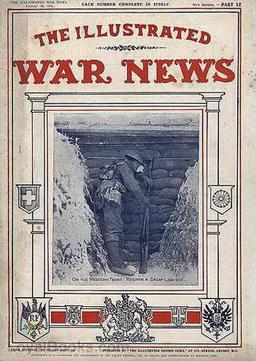 The Illustrated War News cover