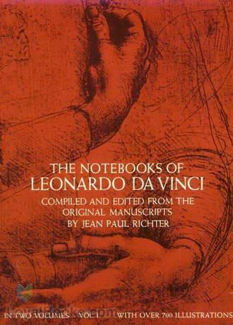 The Notebooks of Leonardo Da Vinci cover