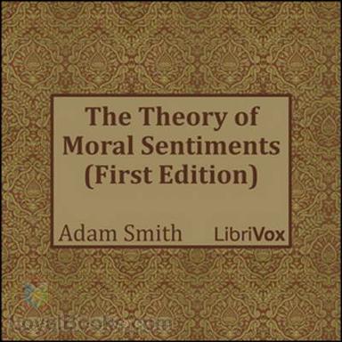 The Theory of Moral Sentiments (First Edition) cover