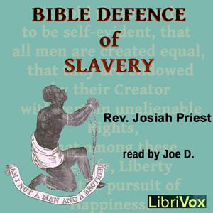 Bible Defence of Slavery cover