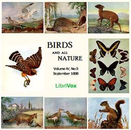 Birds and all Nature, Vol. IV, No 3, September 1898 cover