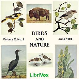 Birds and Nature, Vol. X, No 1, June 1901 cover