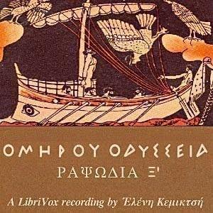Ὁμήρου Ὀδύσσεια (Ραψῳδία 14) - The Odyssey (Book 14) cover