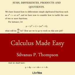Calculus Made Easy cover
