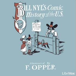 Comic History of the United States  by Bill Nye cover