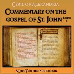 Commentary on the Gospel of John, Book 1 cover