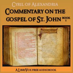Commentary on the Gospel of John, Book 1 cover