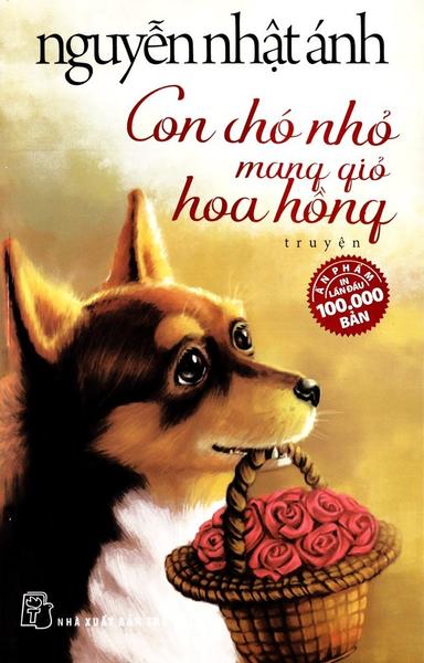 Con Chó Nhỏ Mang Giỏ Hoa Hồng cover