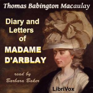Diary and Letters of Madame D'Arblay cover