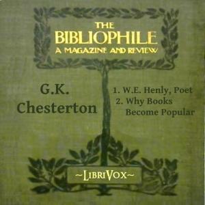 G.K. Chesterton in The Bibliophile Magazine cover