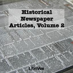 Historical Newspaper Articles, Volume 2 cover
