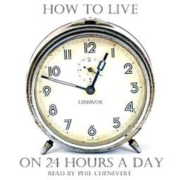 How to Live on 24 Hours a Day (version 2) cover