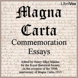 Magna Carta Commemoration Essays cover