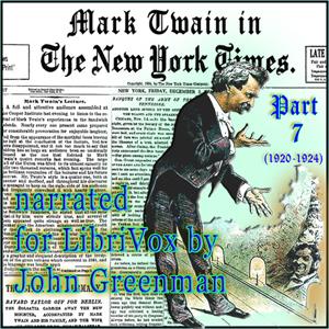 Mark Twain in the New York Times, Part Seven (1920-1924) cover