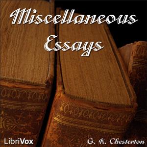 Miscellaneous Essays of G. K. Chesterton cover