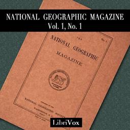 National Geographic Magazine Vol. 01 No. 1 cover