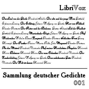 Sammlung deutscher Gedichte 001 cover