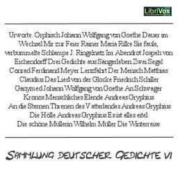 Sammlung deutscher Gedichte 006  by  Various cover