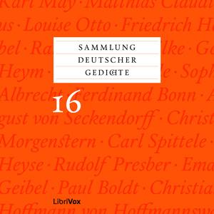 Sammlung deutscher Gedichte 016 cover