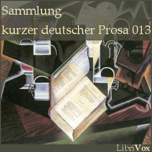 Sammlung kurzer deutscher Prosa 013 cover