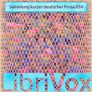 Sammlung kurzer deutscher Prosa 054 cover