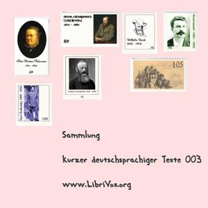 Sammlung kurzer deutscher Prosa 003 cover