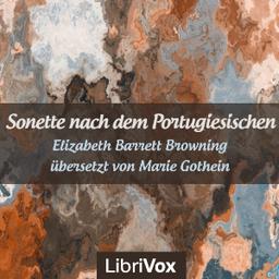 Sonette nach dem Portugiesischen - übersetzt von Marie Gothein  by Elizabeth Barrett Browning cover