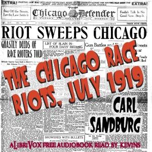 Chicago Race Riots, July 1919 cover
