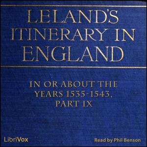 Itinerary of John Leland in or About the Years 1535-1543 cover