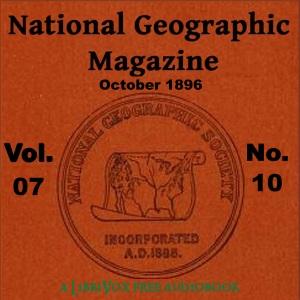 National Geographic Magazine Vol. 07 - 10. October 1896 cover
