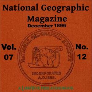 National Geographic Magazine Vol. 07 - 12. December 1896 cover