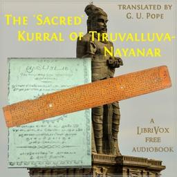 'Sacred' Kurral of Tiruvalluva-Nayanar cover