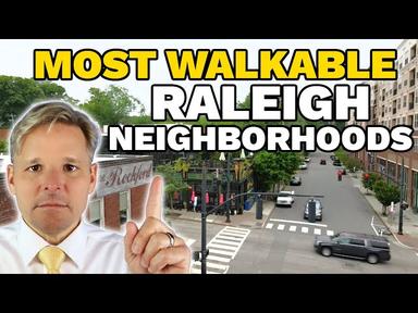 Top 5 Most Walkable Neighborhoods in Raleigh NC cover