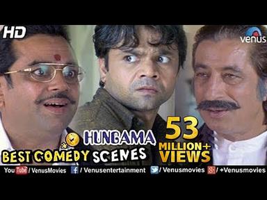 Best Comedy Scenes | Paresh Rawal, Rajpal, Shakti Kapoor | Bollywood Comedy Movies | Hungama Scenes cover