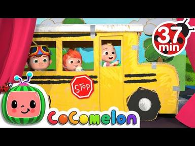 Wheels on the Bus (Play Version) + More Nursery Rhymes & Kids Songs - CoComelon cover
