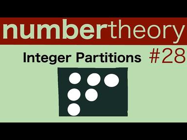 Introduction to Integer Partitions -- Number Theory 28 cover