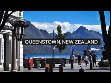 Queenstown, New Zealand | Driving and Walking Tour | 4K cover