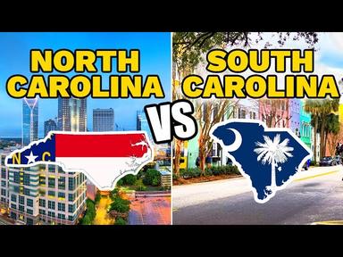 North Carolina VS South Carolina - (North Carolina and South Carolina Compared) cover